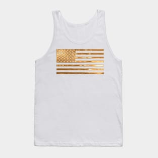 Copper US Flag Tank Top